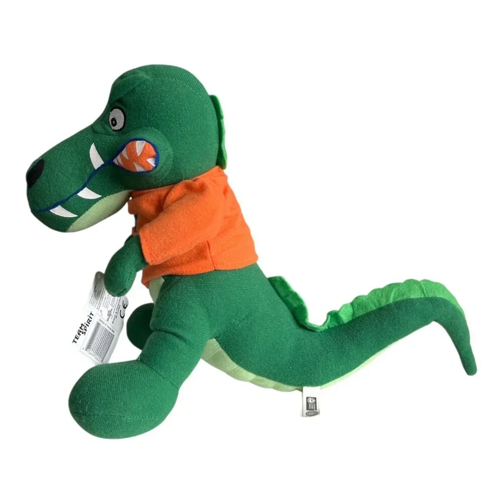 Florida Gators Mascot Plush 12” Team Spirit Toy Factory LLC NWT Collegiate Licen